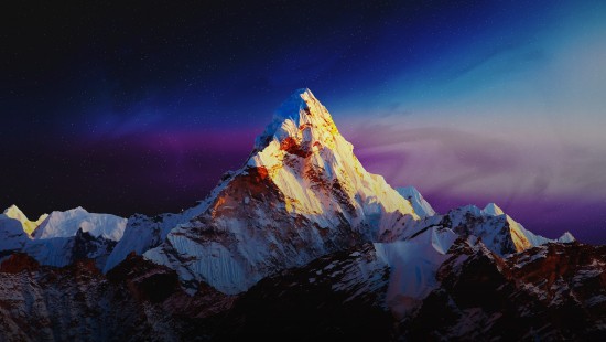 matterhorn night wallpaper