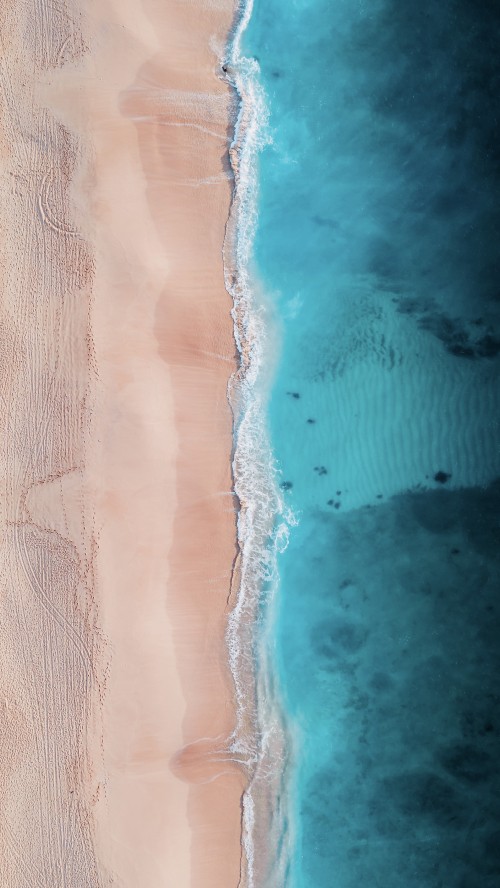 Image water, azure, beach, wood, landscape