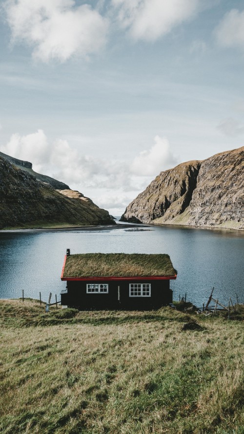 Image Faroe Islands, island, atlantic ocean, water, cloud