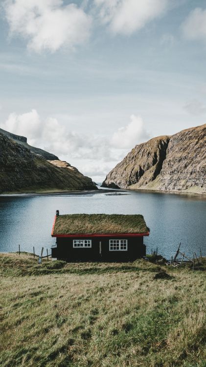 Faroe Islands, island, atlantic ocean, water, cloud