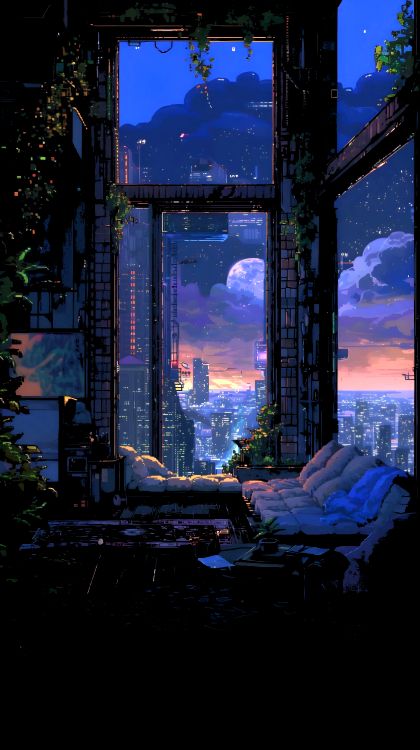 Reflexion, Anime-Kunst, Illustration, Kunst. Wallpaper in 2944x5248 Resolution