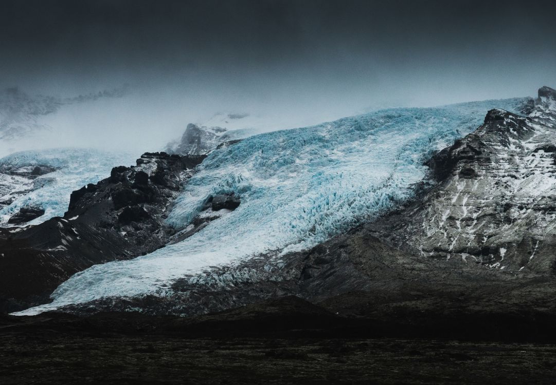 Glacier, Nature, Mount Scenery, Snow, Mountainous Landforms. Wallpaper in 3840x2662 Resolution