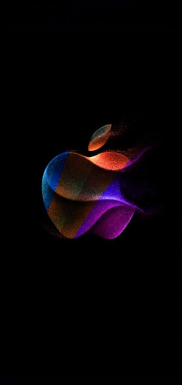 Apple-Event 2023, Äpfeln, Gas, Farbtöne Und Schattierungen, Electric Blue. Wallpaper in 1374x2900 Resolution