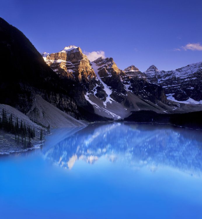 Honor Play, 碛湖, 安卓, 智能手机, 多山的地貌 壁纸 2160x2340 允许