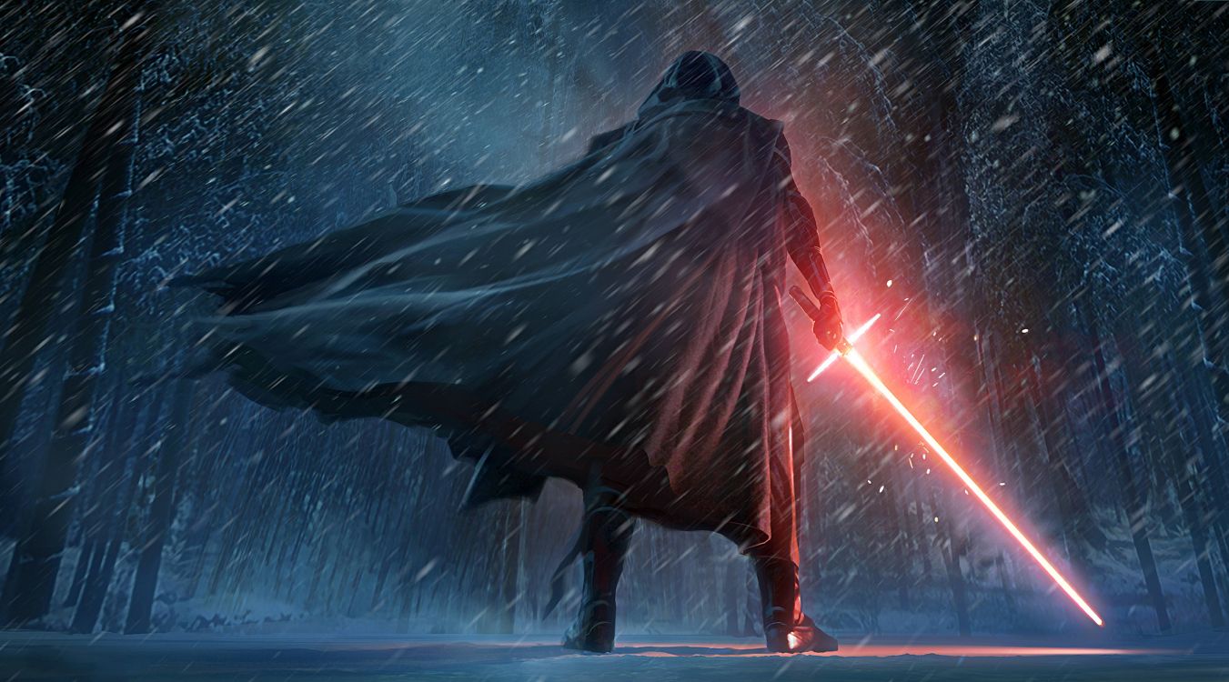 Star Wars, The Force, Space, Darkness, World. Wallpaper in 12000x6660 Resolution