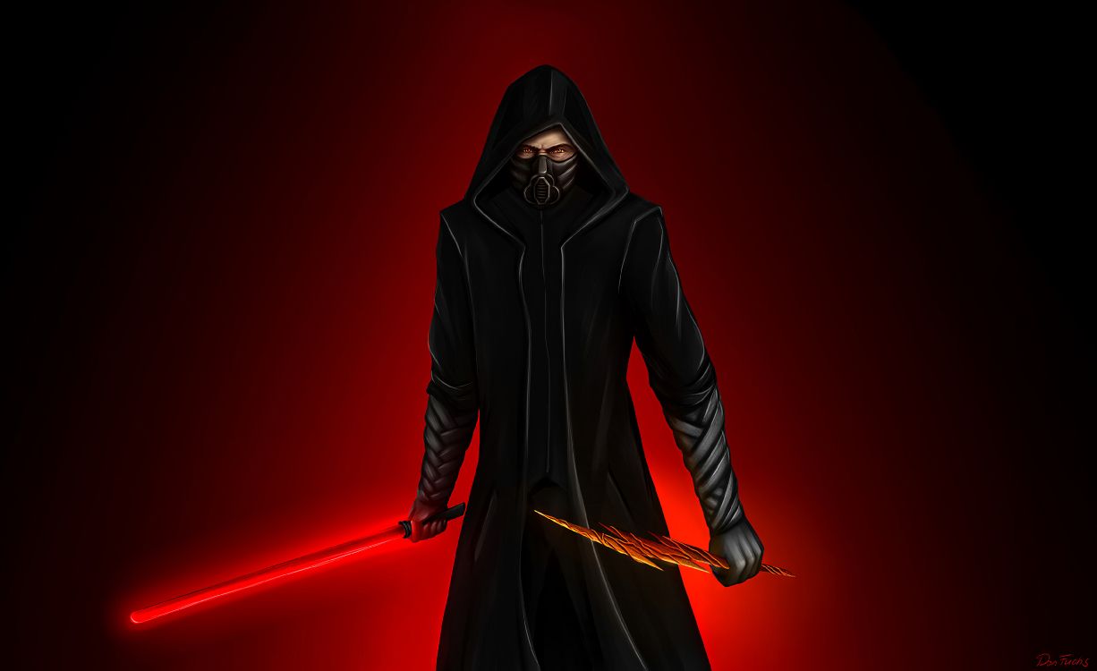 Mujer en Hijab Negro y Abaya Negro. Wallpaper in 3840x2348 Resolution