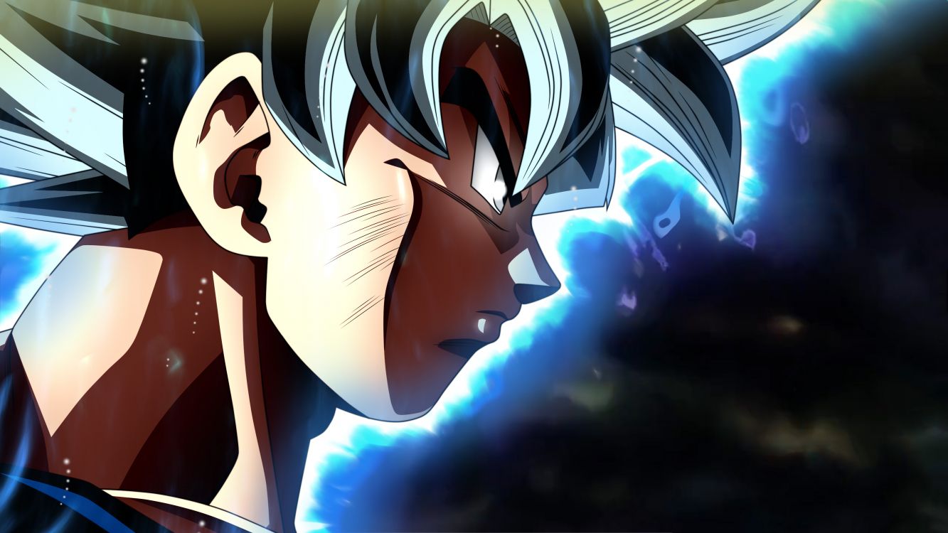 悟空, Dragon Ball, 卡通, 微笑, 图形设计 壁纸 3557x2000 允许