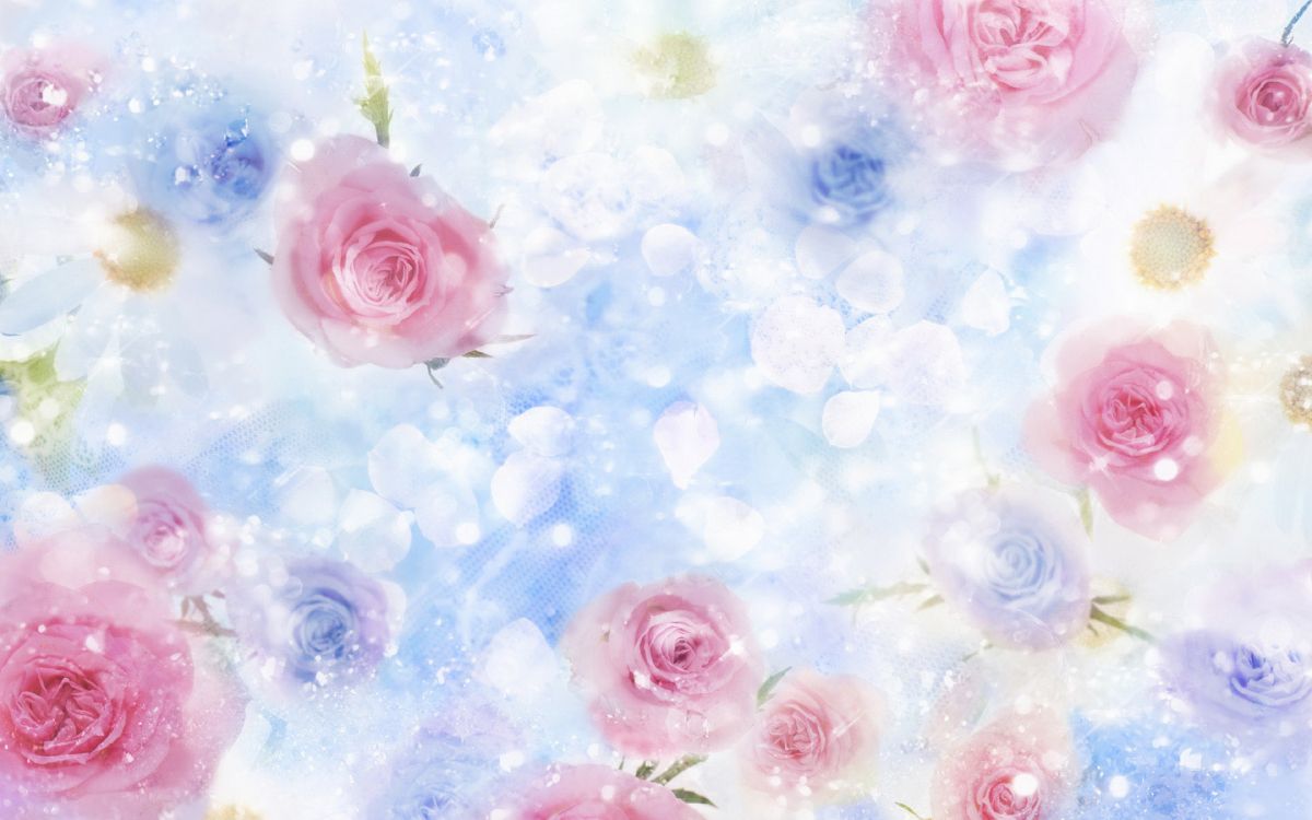 Weißes Und Rosafarbenes Blumentextil. Wallpaper in 3840x2400 Resolution