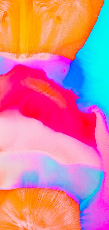 Orange, Acrylfarbe, Aquarell-Malerei, Moderne Kunst, Farbigkeit. Wallpaper in 1422x3000 Resolution