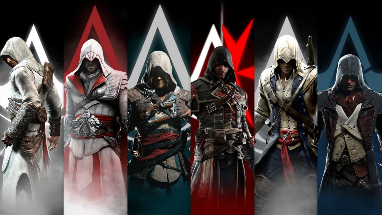 Assassins Creed III, Assassins Creed, Assassins Creed II, Ezio Auditore, Assassins Creed Syndicat. Wallpaper in 5120x2880 Resolution