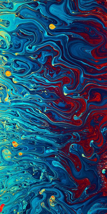 Water, Acrylic Paint, Visual Arts, Painting, Abstract Art. Wallpaper in 3000x6000 Resolution