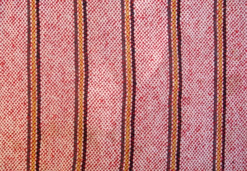 Image red and brown striped textile