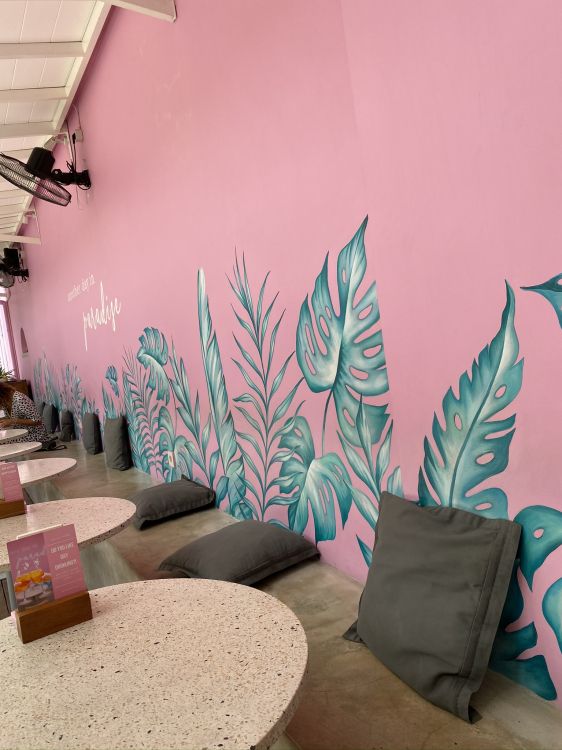 Indonesien, Bali, Wand, Kunst, Design. Wallpaper in 1536x2048 Resolution