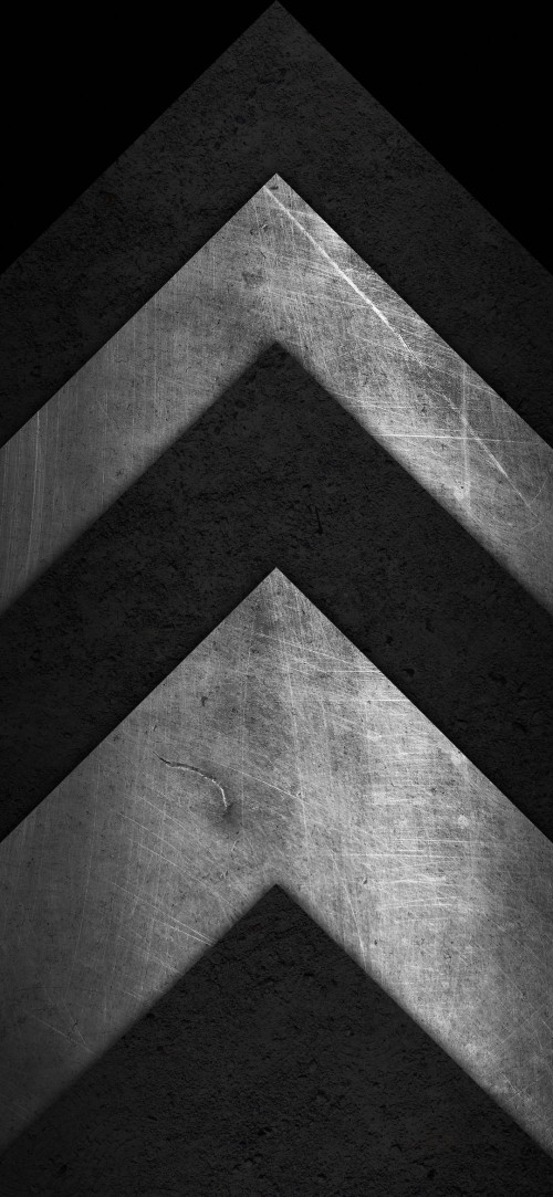 Image black and white, black, rectangle, road surface, triangle