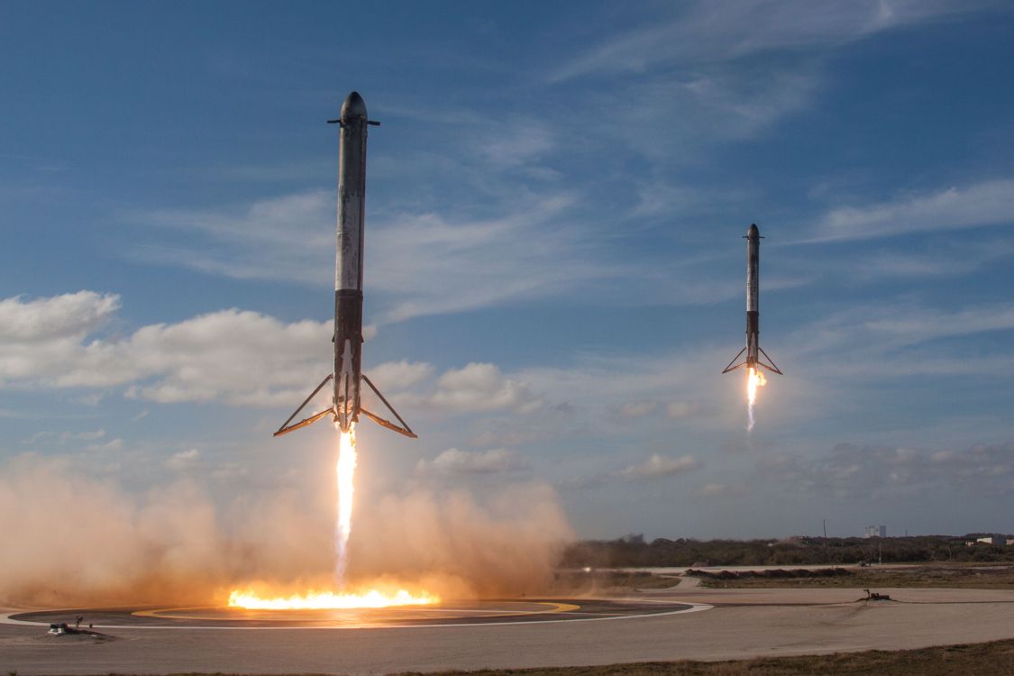 SpaceX, 猎鹰重, 猎鹰9, 火箭发射, 火箭 壁纸 3000x2000 允许
