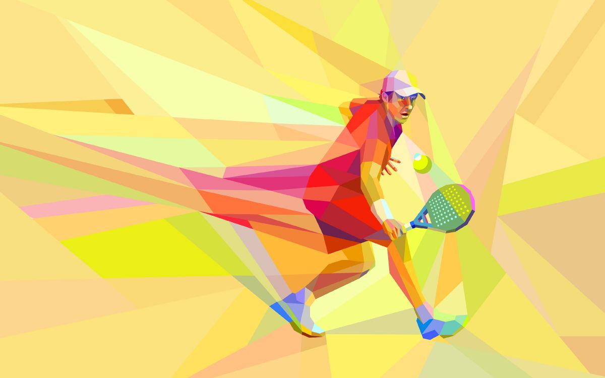 网球, 黄色的, 艺术, 图形设计, 乐趣 壁纸 3840x2400 允许