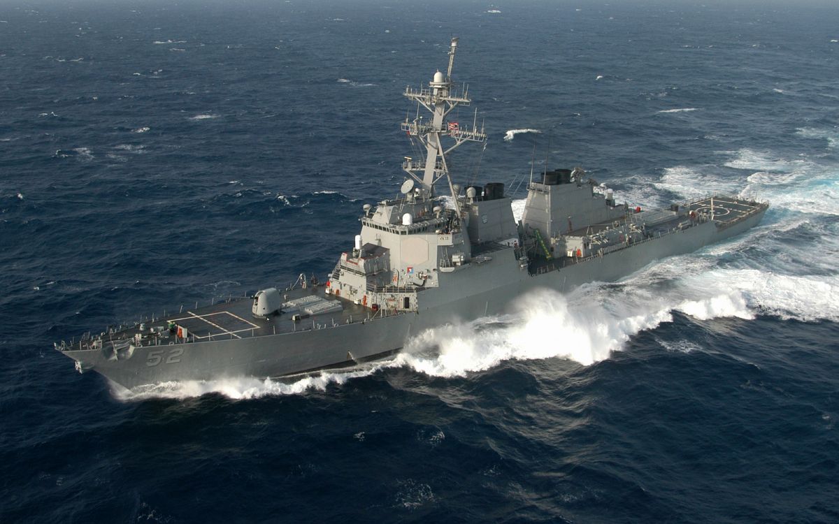 USS Barry DDG-52, Destroyer, United States Navy, USS Arleigh Burke, Warship. Wallpaper in 4000x2500 Resolution