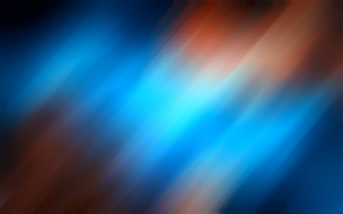 blue and orange light digital wallpaper