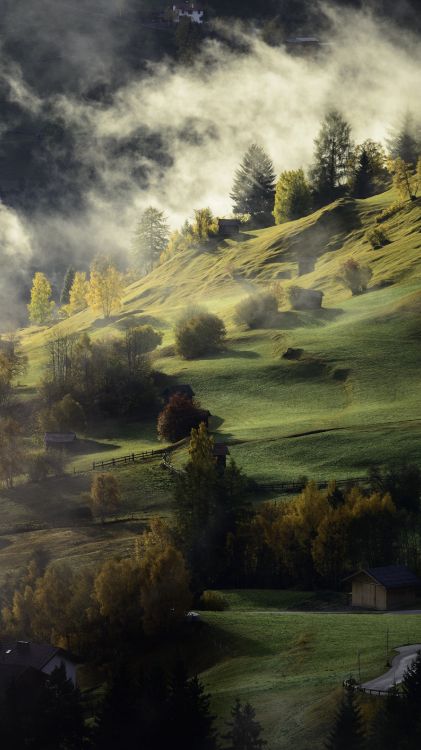 cloud, plant, atmosphere, mountain, natural landscape