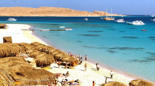 Image people on beach during daytime