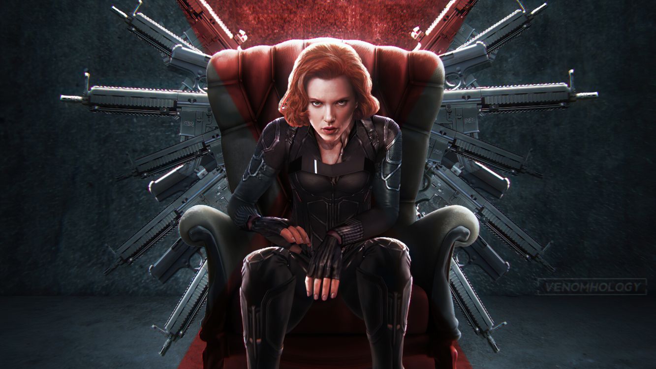 Schwarze Witwe, Scarlett Johansson, Superhelden, Natasha Romanoff, Marvel Comics. Wallpaper in 3300x1856 Resolution