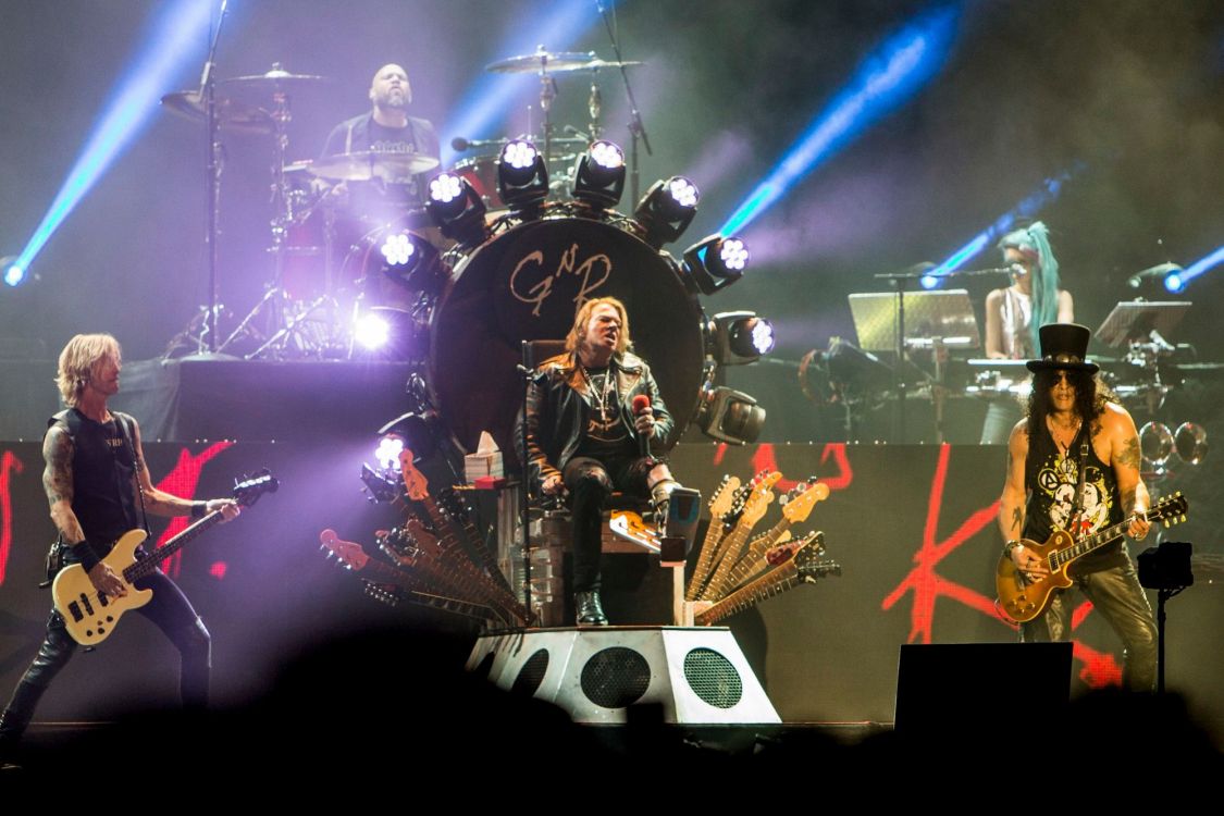 Concierto de Rock, Guns N Roses, Guitarra, Músico, el Conjunto Musical. Wallpaper in 2000x1333 Resolution