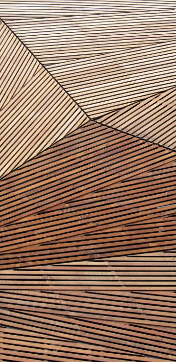 Image brown and black striped textile