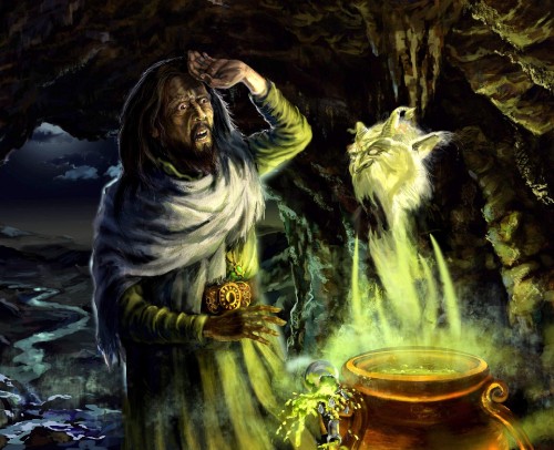 Image magic, magician, mythology, prophet, art