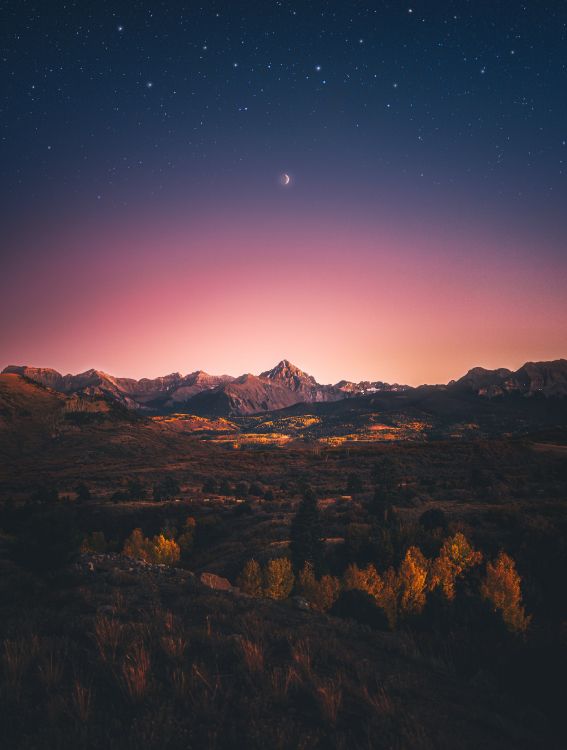 Atmosphäre, Ökoregion, Naturlandschaft, Afterglow, Sonnenuntergang. Wallpaper in 3099x4096 Resolution