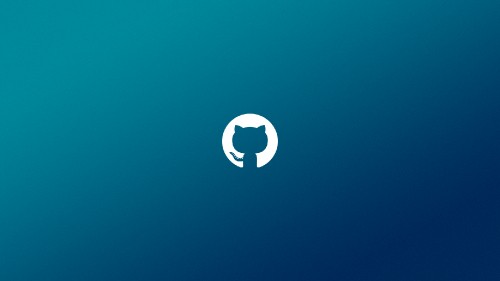 Image GitHub, logo, azure, aqua, turquoise