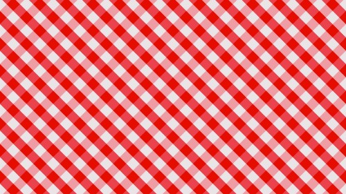 Image red and white checkered textile