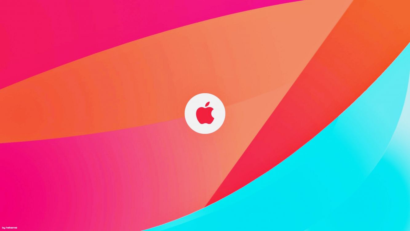 Apple, Air, 红色的, 橙色, 粉红色 壁纸 3840x2160 允许
