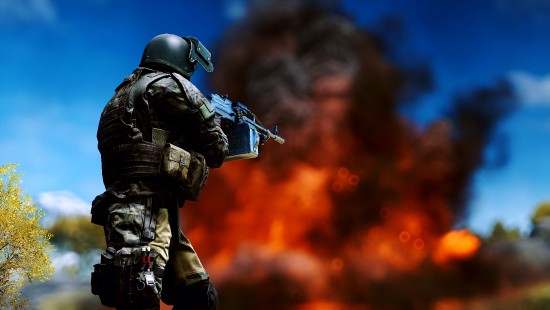 Image soldier, extreme sport, video games, stunt performer, battlefield hardline