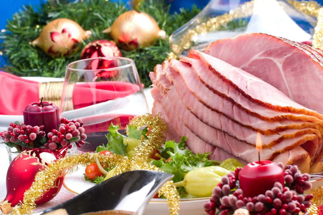 Weihnachten, Lebensmittel, Küche, Gericht, Cold Cut. Wallpaper in 5616x3744 Resolution