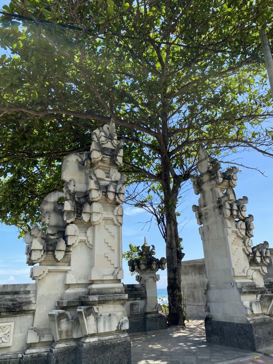 indonesia, bali, tree, statue, ancient history