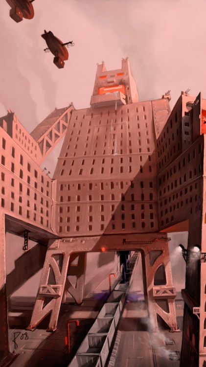 Maison Punk Diesel, Illustration, Art, Dieselpunk, Idée. Wallpaper in 1080x1920 Resolution