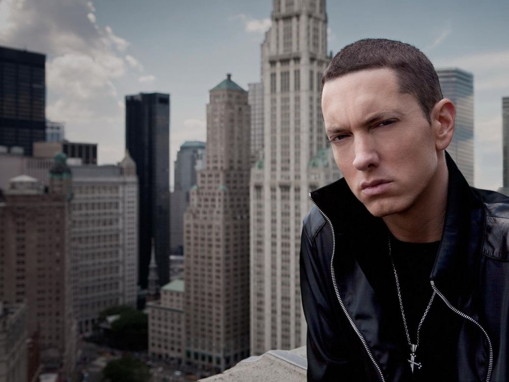 Eminem, The Marshall Mathers Lp, la Musique Hip Hop, Zone Urbaine, Gratte-ciel. Wallpaper in 2048x1536 Resolution