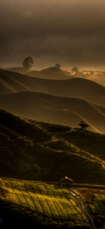 cloud, atmosphere, ecoregion, mountain, orange