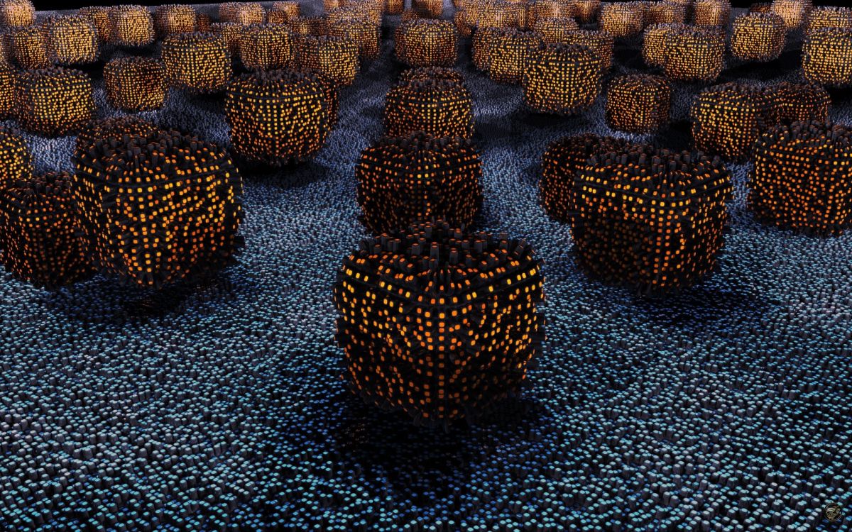 Braune Tannenzapfen Auf Grauem Textil. Wallpaper in 1920x1200 Resolution