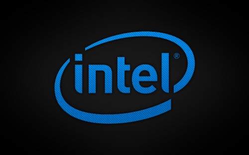 Image logo, intel, text, electric blue, trademark