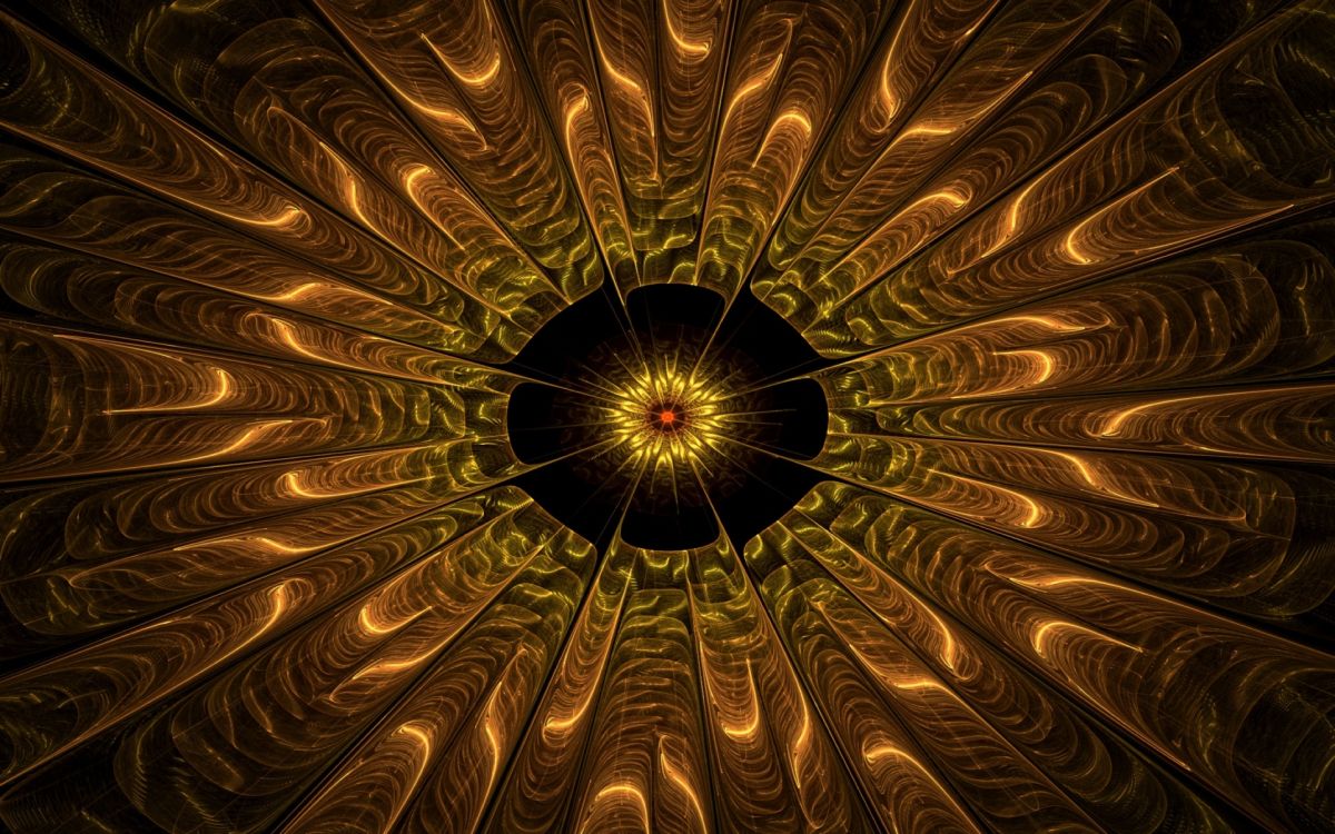 圆圈, 分形技术, 光, 对称, 纹理 壁纸 1920x1200 允许