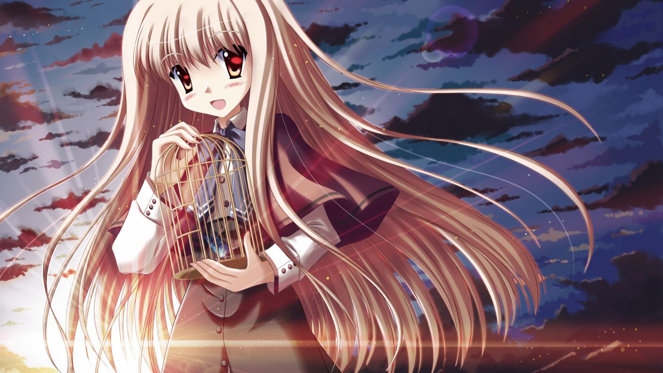 Personnage D'anime Féminin Aux Cheveux Blonds. Wallpaper in 3840x2160 Resolution