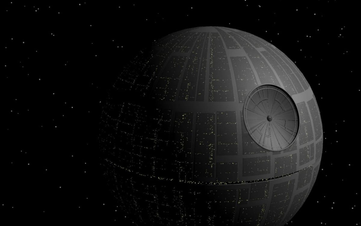 Todesstern, Star Wars, Astronomisches Objekt, Weltraum, Atmosphäre. Wallpaper in 2560x1600 Resolution