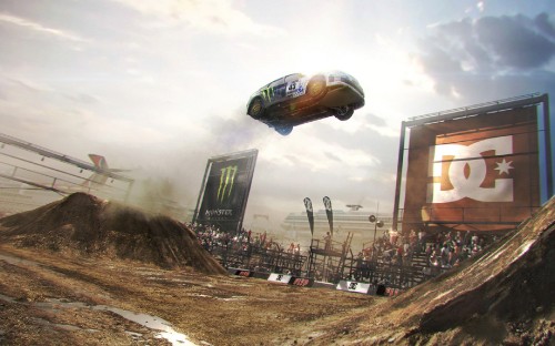 Image dirt 3, codemasters, stunt performer, extreme sport, pc game