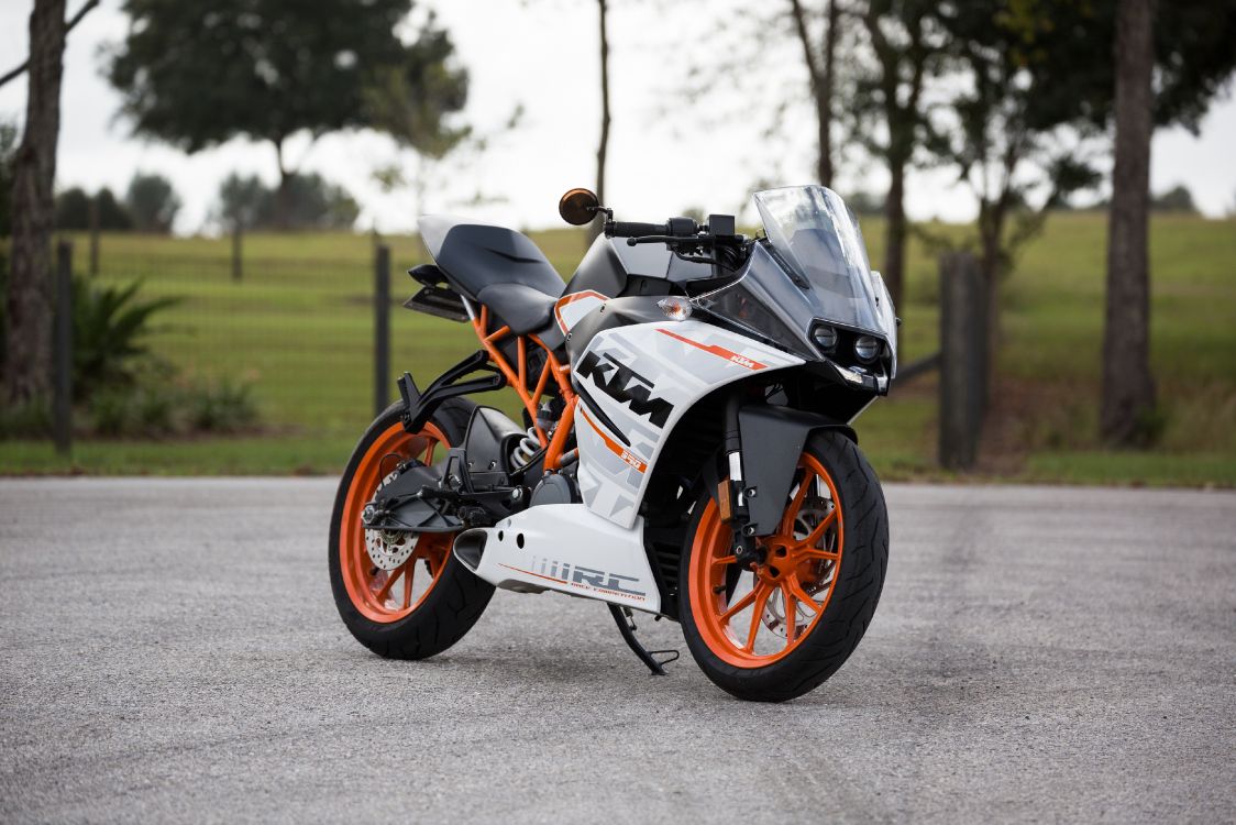 Ktm, Ktm Rc390, KTM390公爵, 自行车, Ktm rc 250 壁纸 4000x2667 允许