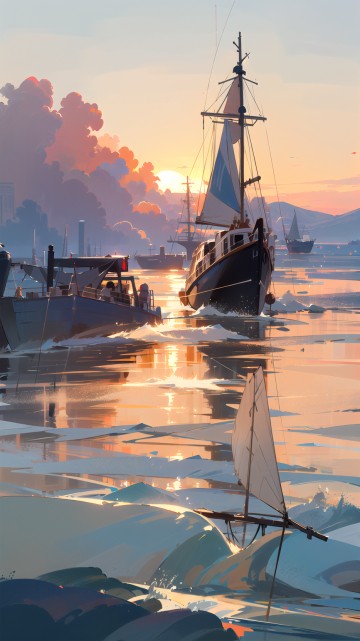 Image Sail, ship, water transportation, water, boat