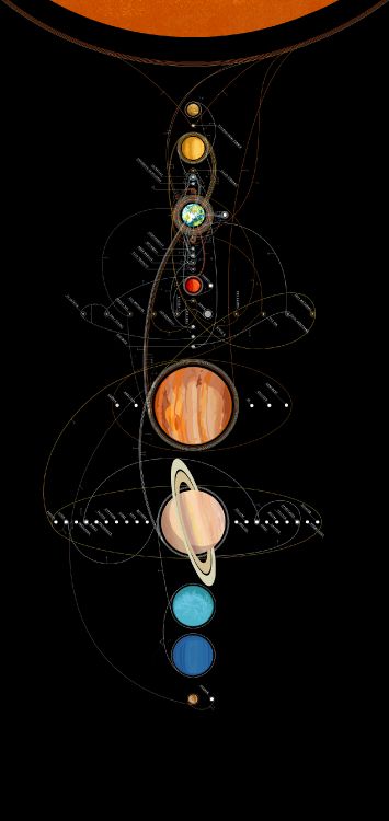 OLED, Espacio, Circulo, Ciencia. Wallpaper in 1348x2844 Resolution