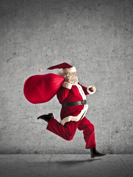 Le Jour De Noël, Cadeau, Santa Claus, Costume, Personnage de Fiction. Wallpaper in 2048x2732 Resolution