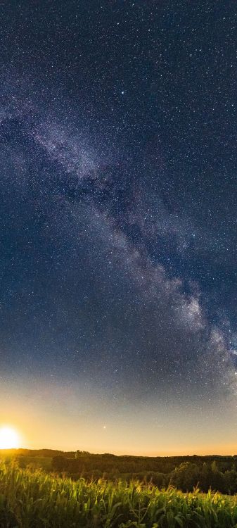 内, 气氛, Azure, 自然景观, 天文学对象 壁纸 1080x2400 允许