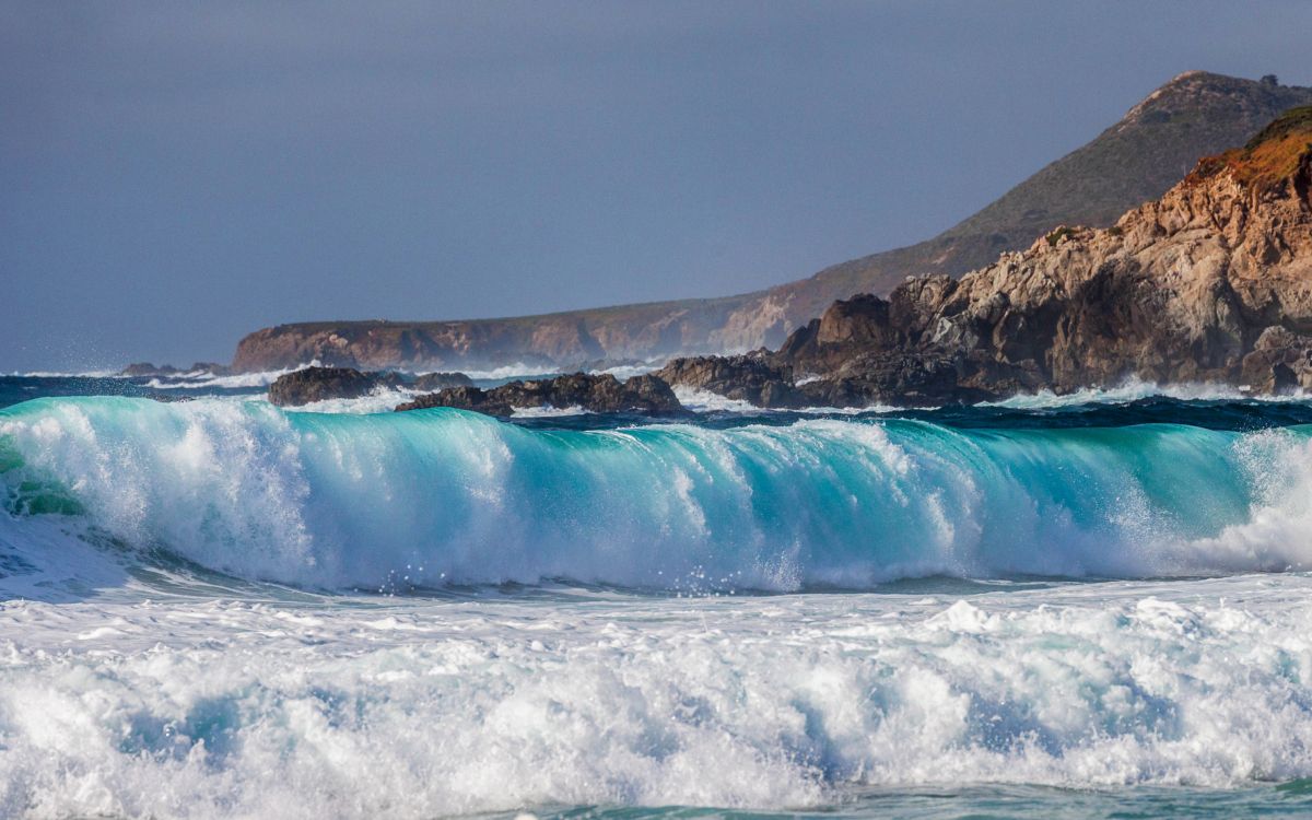 风波, 海洋, 大海, 冰山, 北极 壁纸 2880x1800 允许